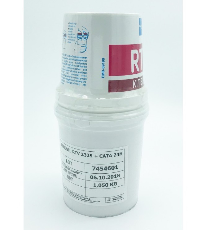Silicone d'enregistrement des morsures (2 x 50 ml) - VIDU